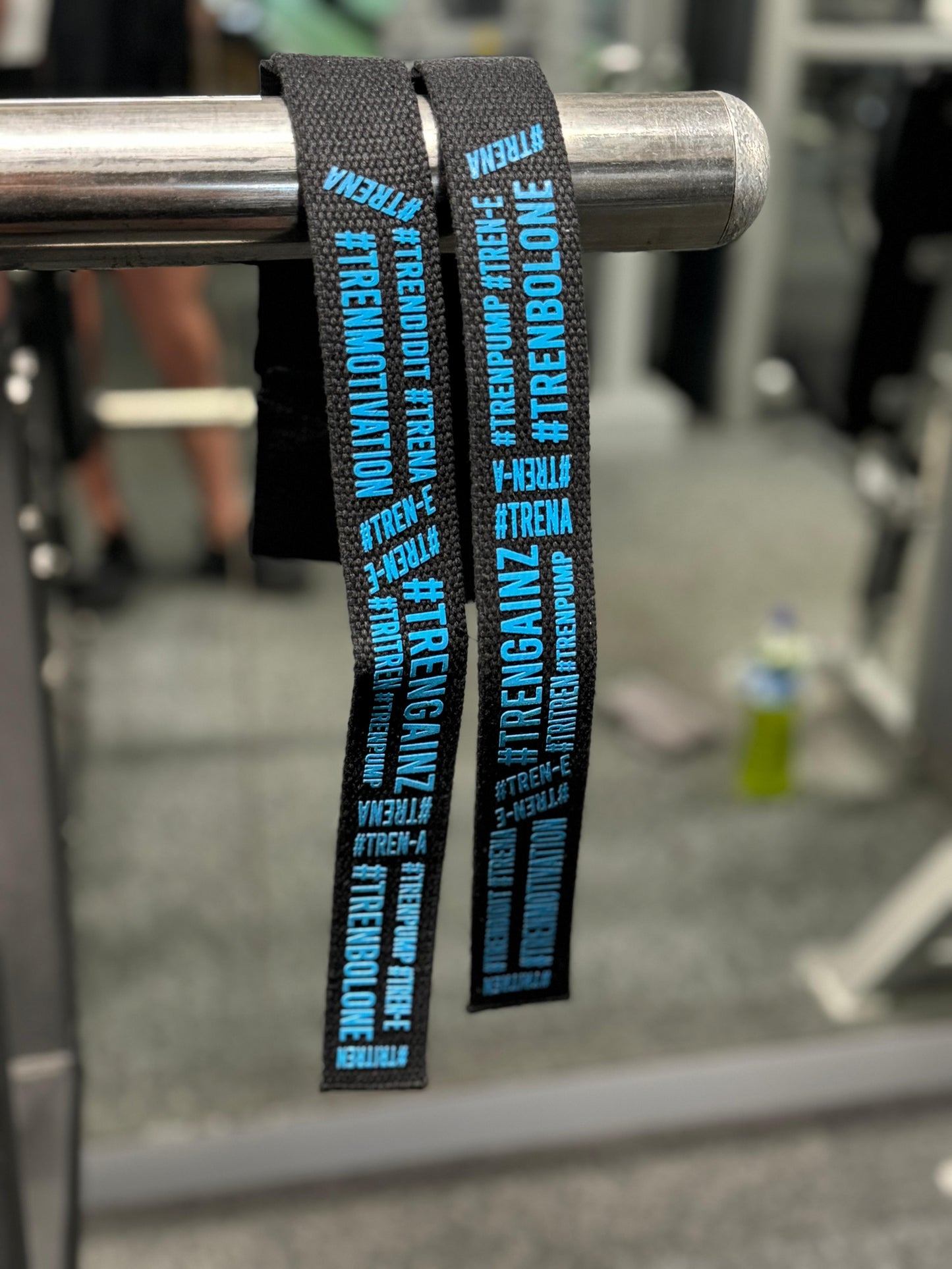 TREN GODS | COOKIE MONSTER BLUE LIFTING STRAPS