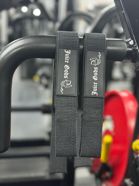 JUICE GODS - LIFTING STRAPS - white