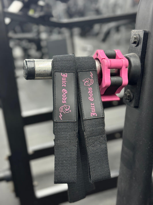 JUICE GODS - LIFTING STRAPS - Pink