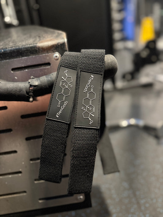 TREN GODS - LIFTING STRAPS - white