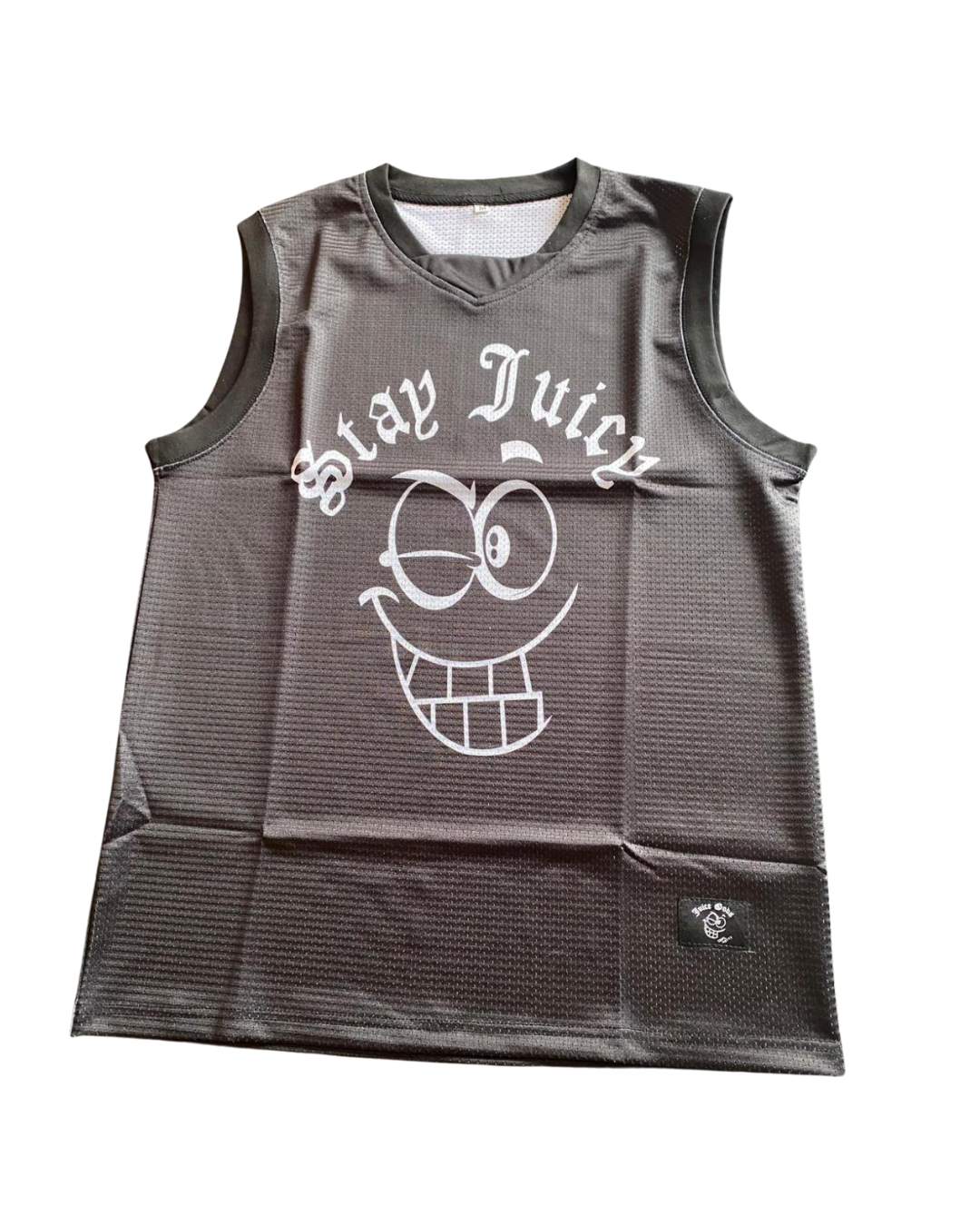 JUICE GODS | BLACK HEAVY MESH GYM TANK TOP