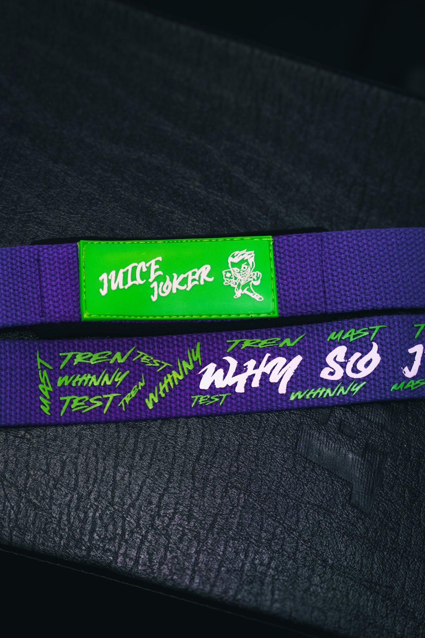 JUICE JOKER | (LIMITED EDITION) WHY SO JUICY LIFTING STRAPS
