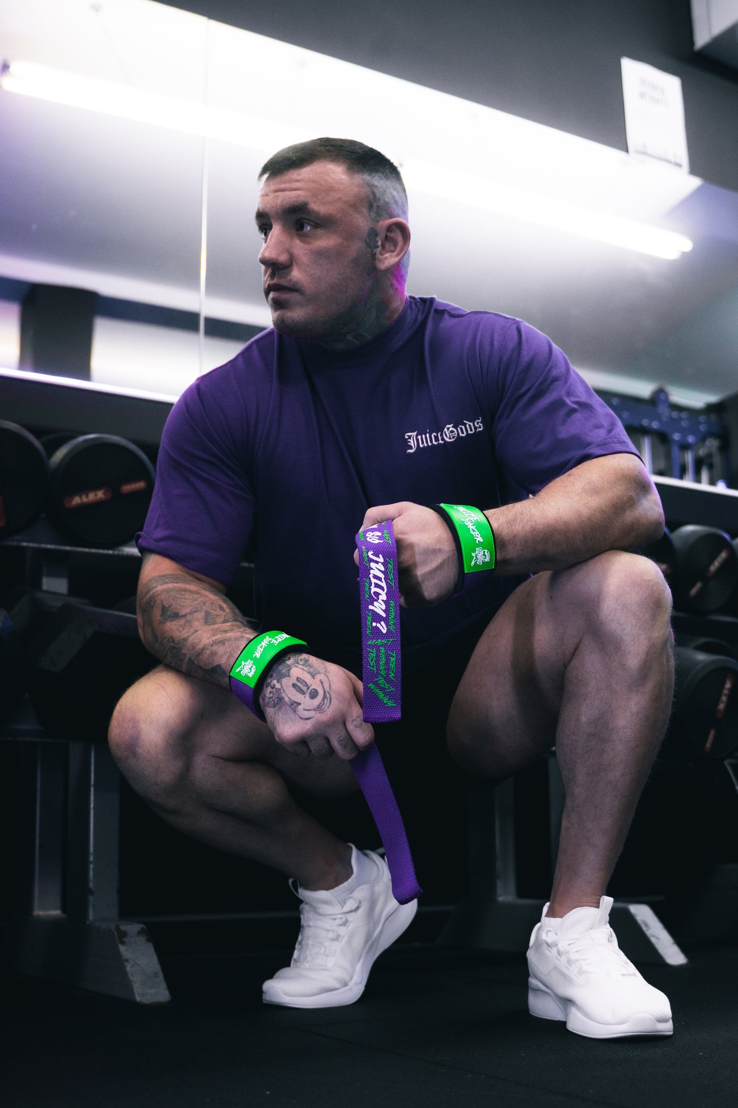 JUICE JOKER | (LIMITED EDITION) WHY SO JUICY LIFTING STRAPS