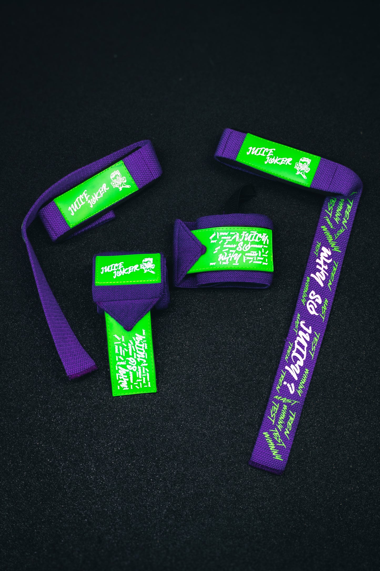 JUICE JOKER | (LIMITED EDITION) LIFTING STRAP & WRIST WRAPS SET