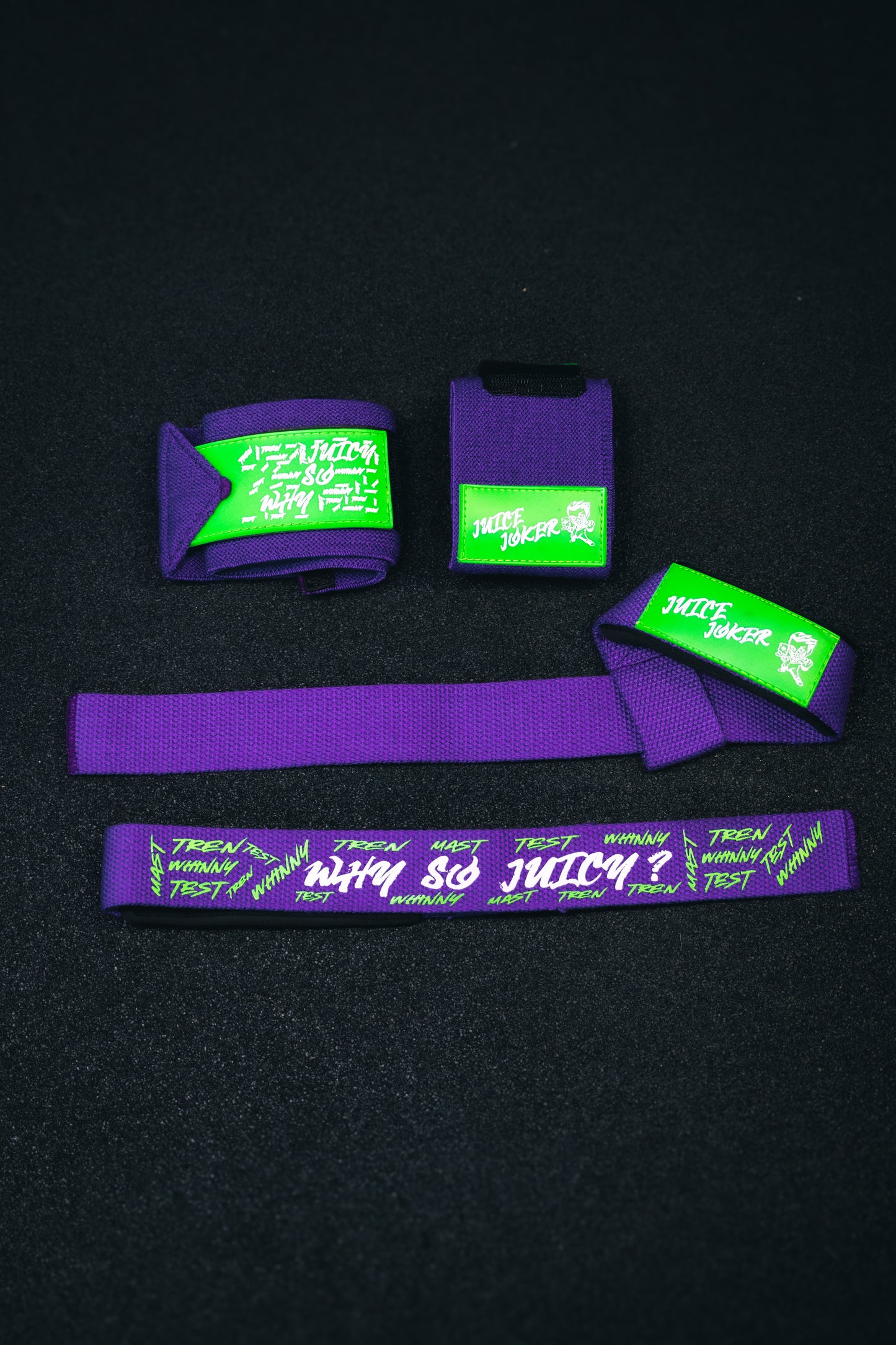 JUICE JOKER | (LIMITED EDITION) LIFTING STRAP & WRIST WRAPS SET