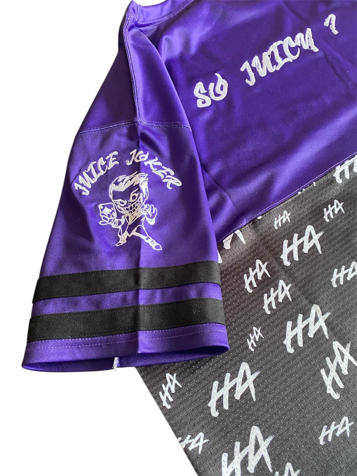 JUICE GODS | OVERSIZED PUMP COVER JERSEY PURPLE