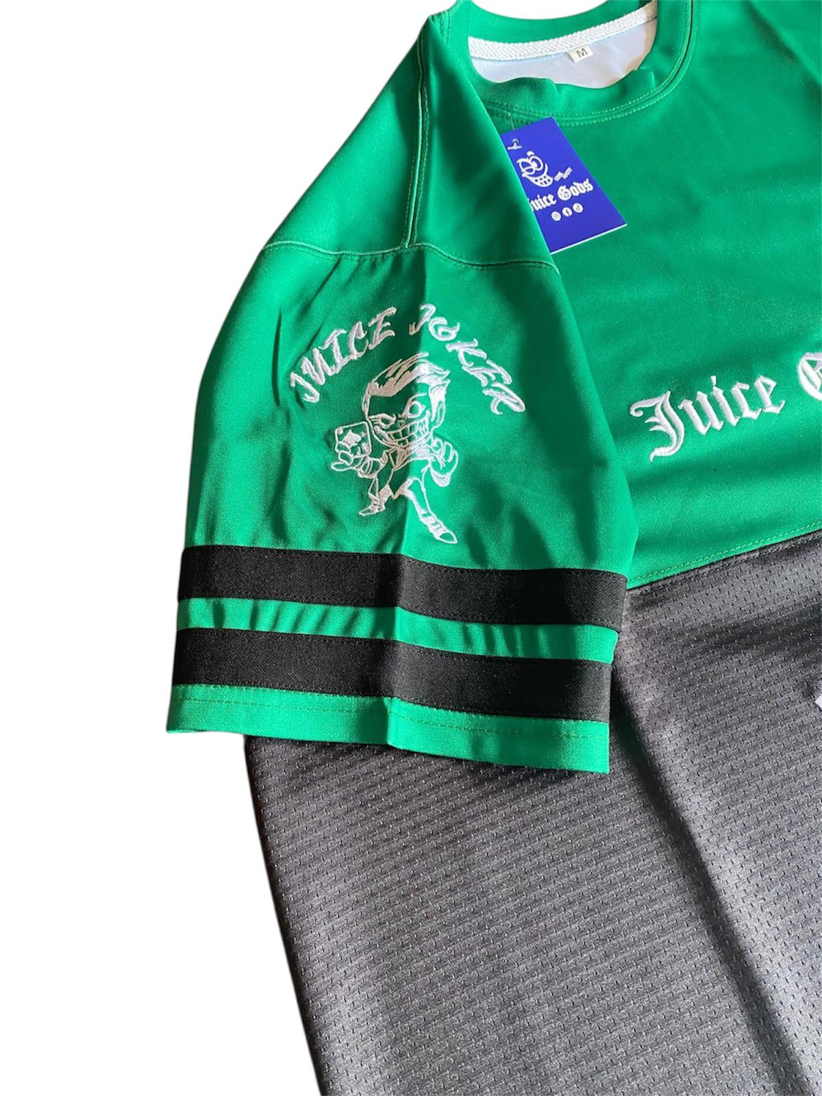 JUICE GODS | OVERSIZED PUMP COVER JERSEY GREEN