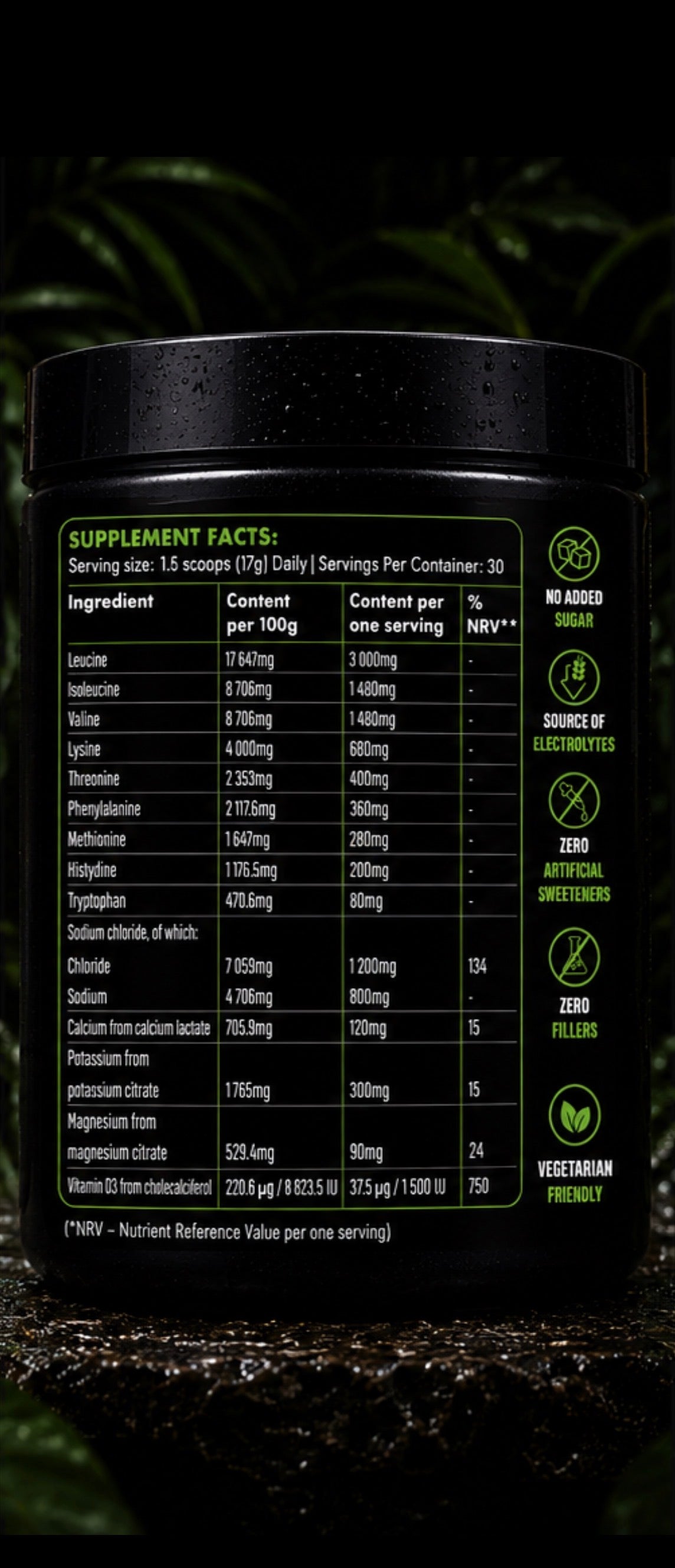 Jungle Juice EAA + Hydration Formula | Blue Raspberry | Juice Gods