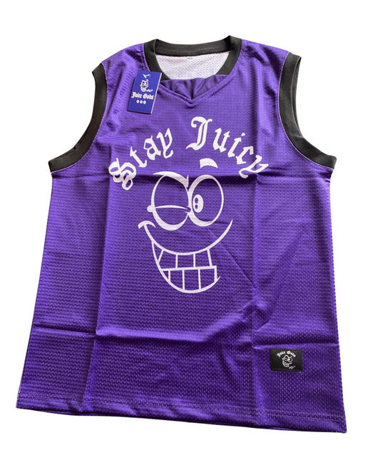 JUICE GODS | HEAVY MESH TANK TOP & SHORTS PURPLE
