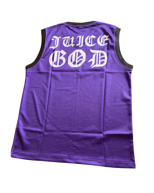 JUICE GODS | PURPLE HEAVY MESH TANK TOP