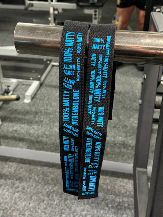 JUICE GODS | COOKIE MONSTER BLUE LIFTING STRAPS