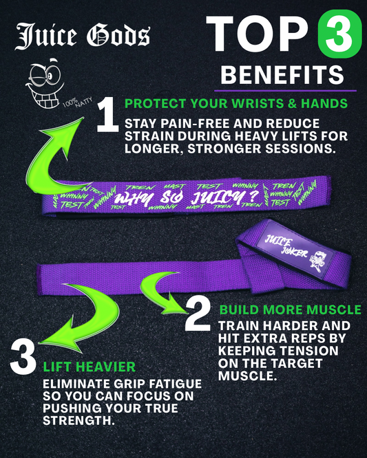 JUICE JOKER - LIFTING STRAPS (Premium)