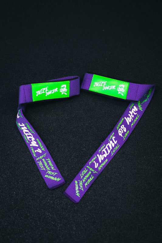 JUICE JOKER | (LIMITED EDITION) WHY SO JUICY LIFTING STRAPS