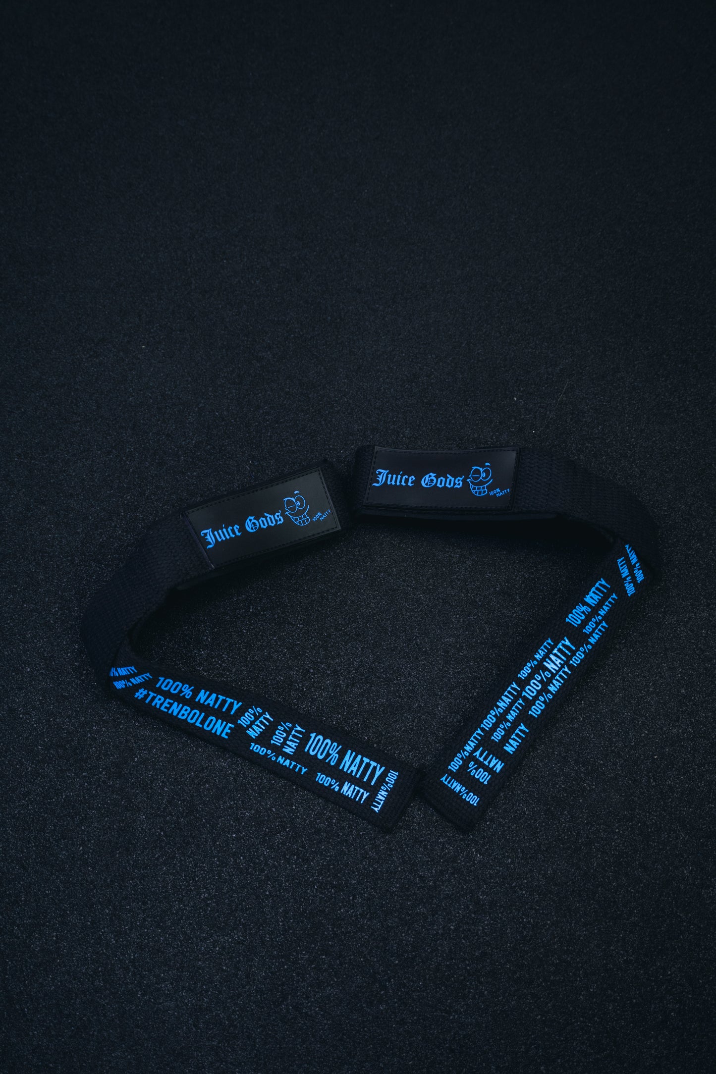 JUICE GODS | COOKIE MONSTER BLUE LIFTING STRAPS