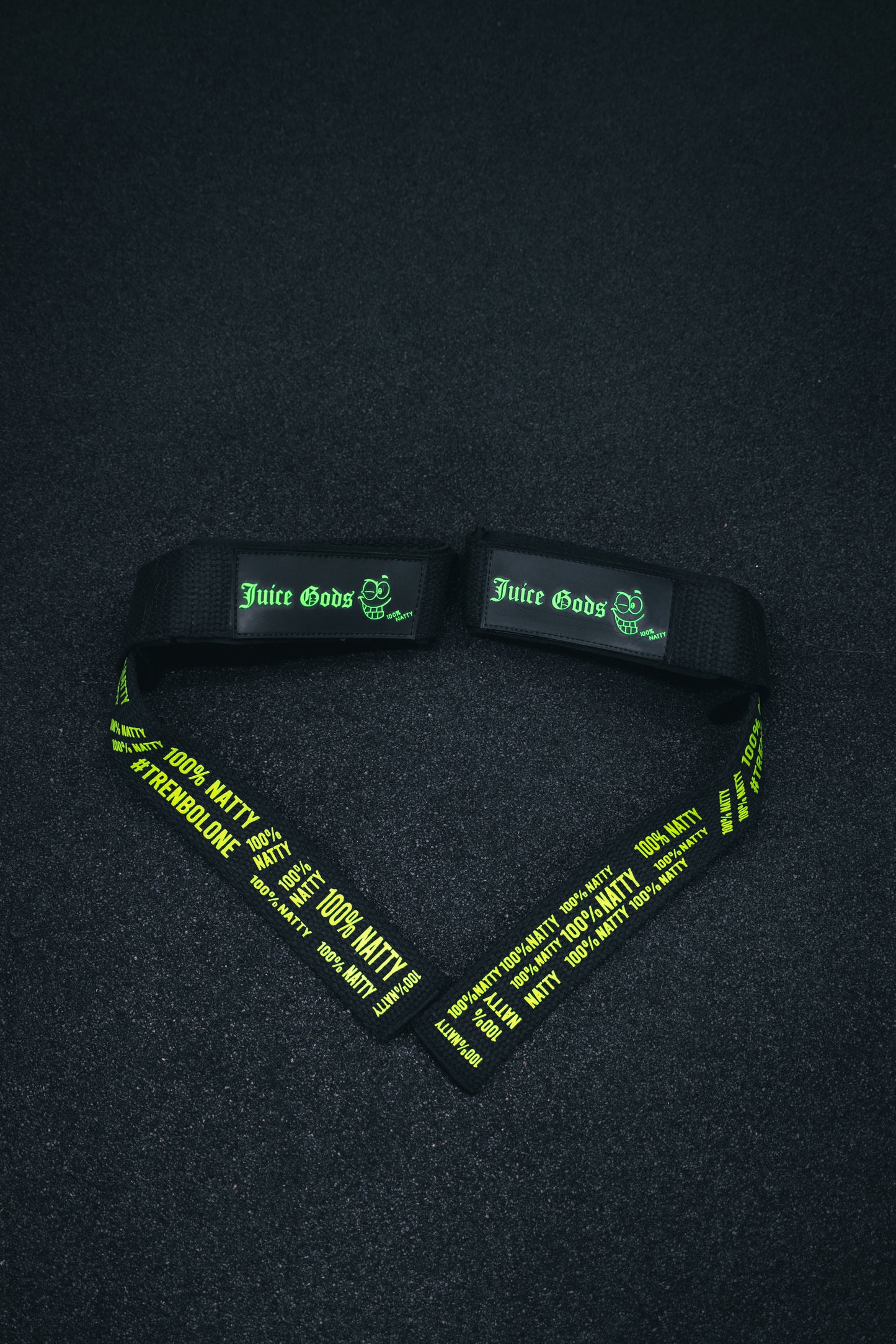 JUICE GODS | HULK GREEN LIFTING STRAPS