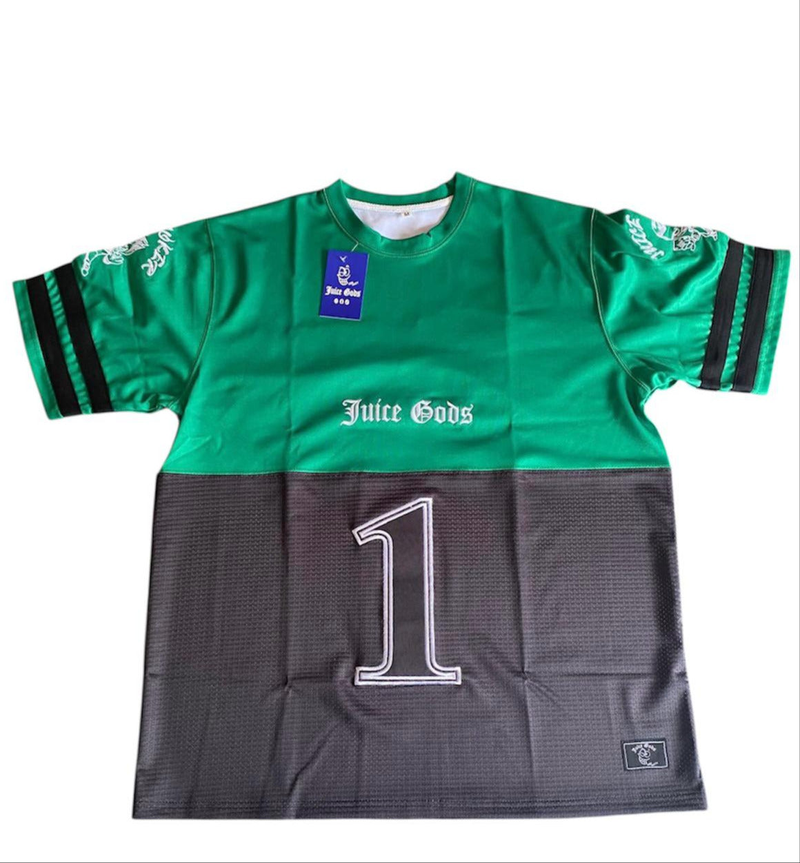 JUICE GODS | OVERSIZED PUMP COVER JERSEY GREEN