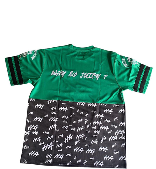 JUICE GODS | OVERSIZED PUMP COVER JERSEY GREEN