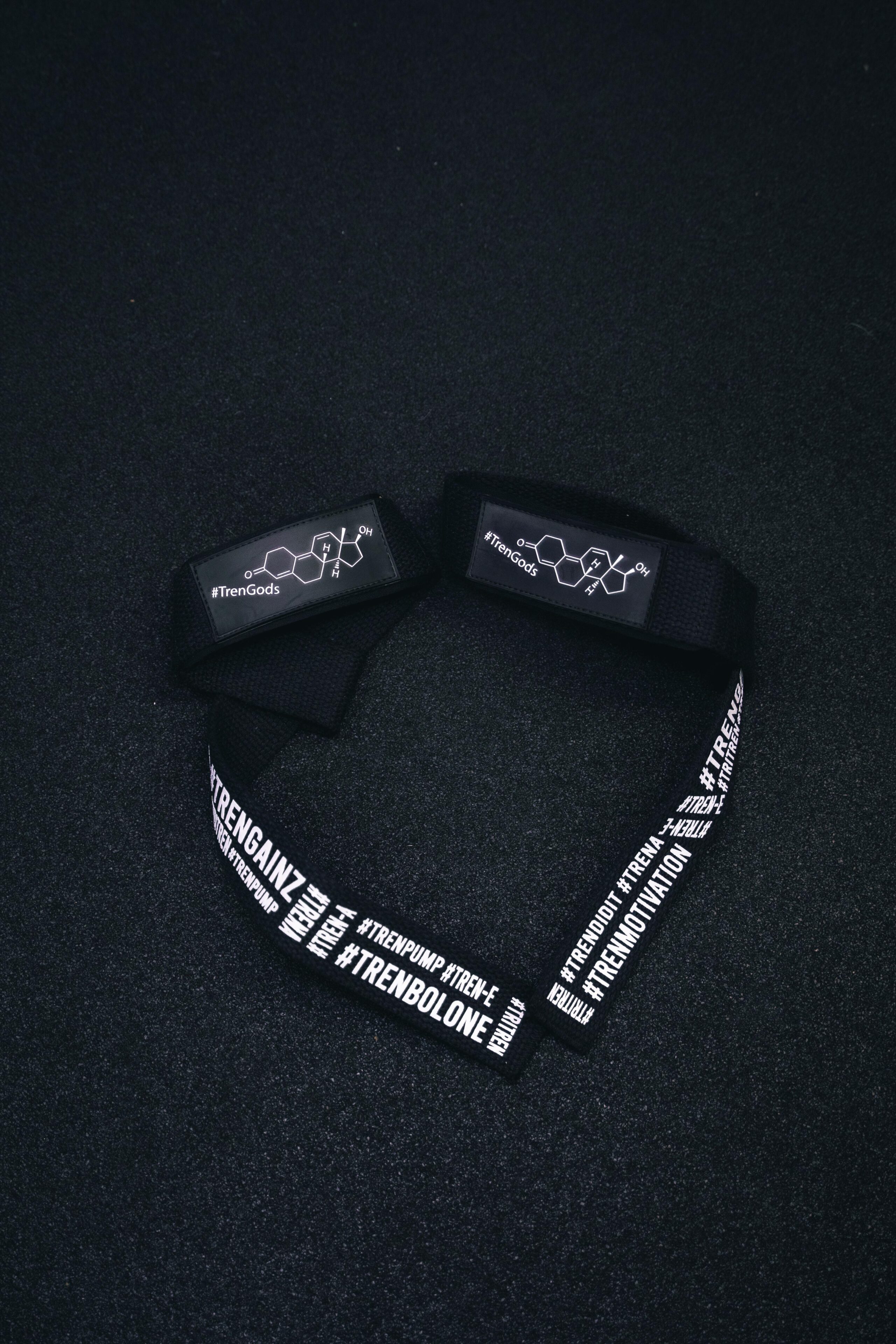 Tren Gods -  PEARL WHITE - Lifting Straps